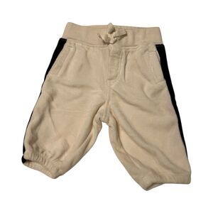 Ralph Lauren Infant Baby Cream Sweatpants Joggers 3M 100% Cotton Minimal Preppy